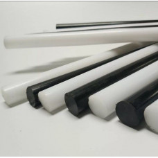 Полиацеталь стержень экструзионный белый ПОМ-С 190х1000 мм ТУ СТО-002-17152852-2011