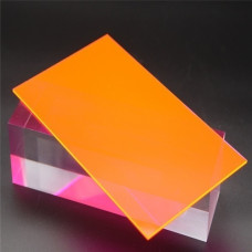 Полистирол листовой оранжевый ударопрочный VIPS 1 мм