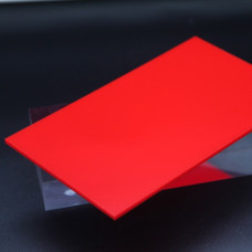Полистирол листовой красный ударопрочный HIPS 2х1500х3000 мм